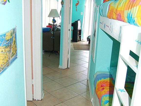Hallway with Bunkbeds