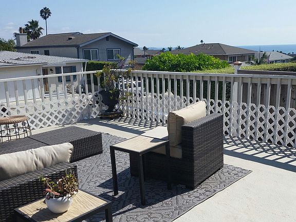 Ocean view deck