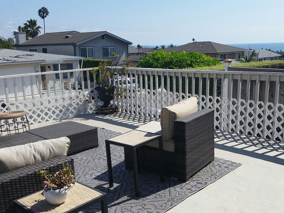 Ocean view deck