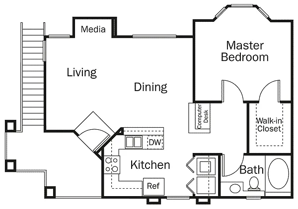 Floor plan Tramonti