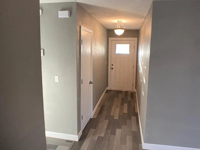 entry with coat closet