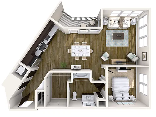 Floor plan A8