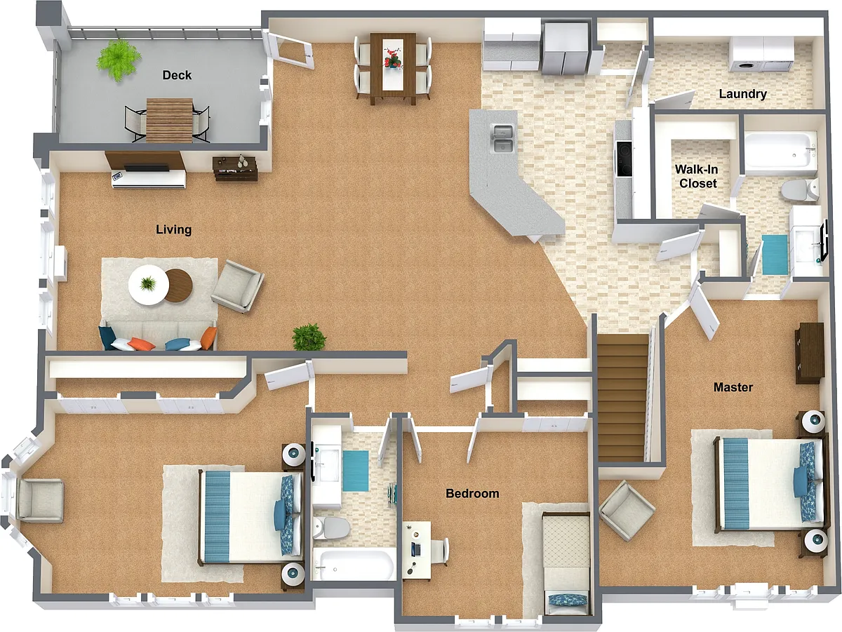 Floor plan Dolcetto- Townhome
