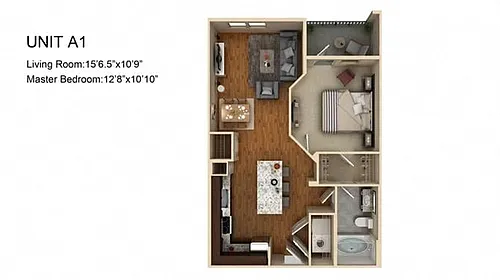 Floor plan A1