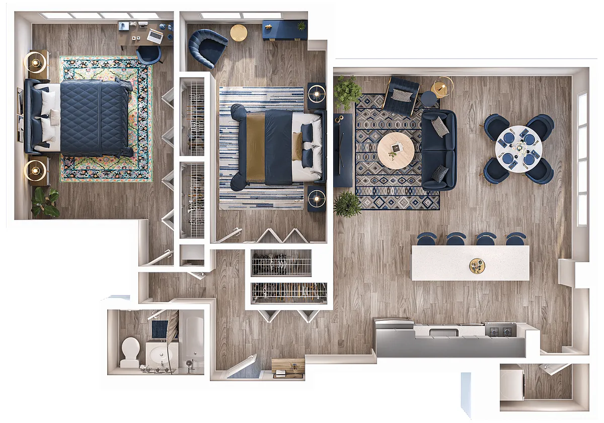 Floor plan B1A