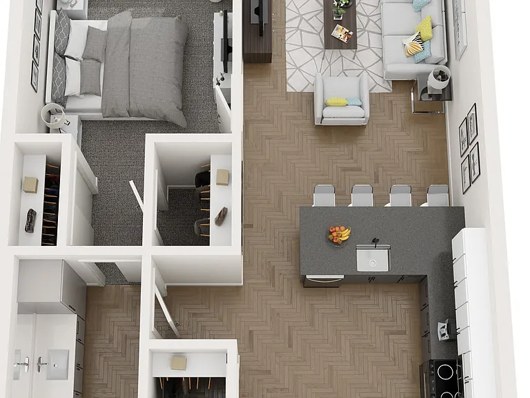 A5 floor plan Standard Assembly