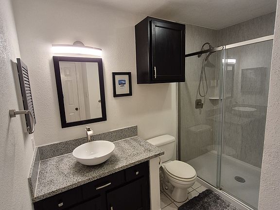 Private bathroom with walk-in shower