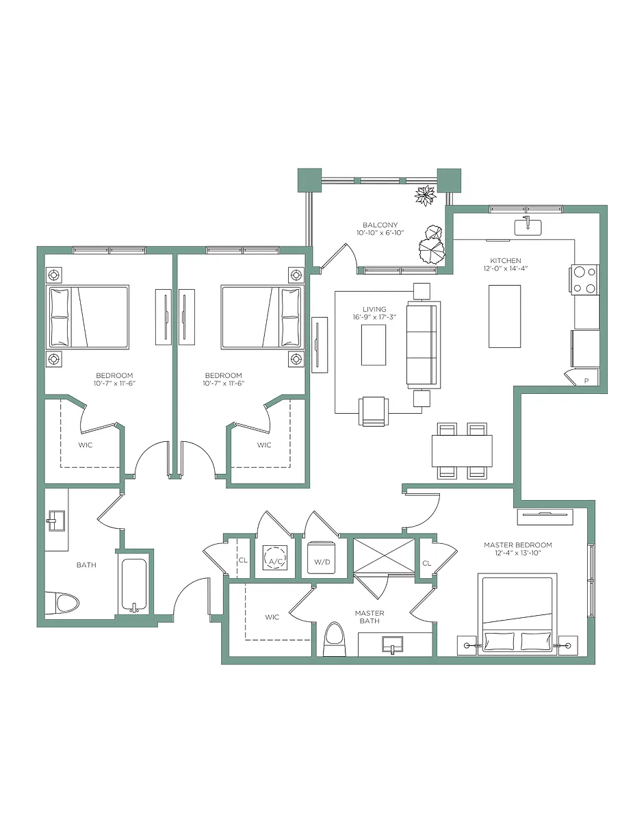 Floor plan C2