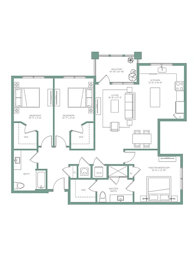 Floor plan C2