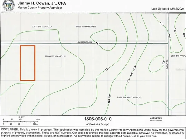 LOT 10 SW Mango Ln Lot 10, Dunnellon, FL 34431