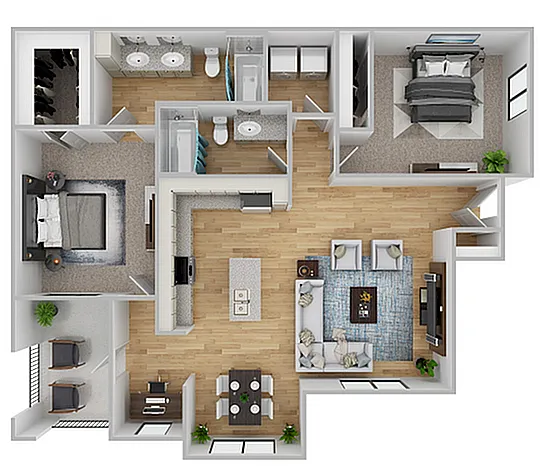 Floor plan B31