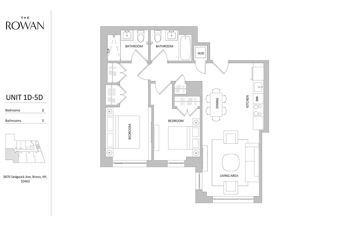Building Photo - 3870 Sedgwick Ave #3D