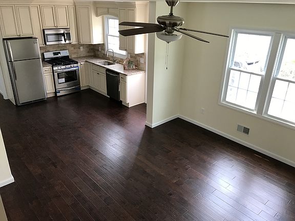 Kitchen into family room 