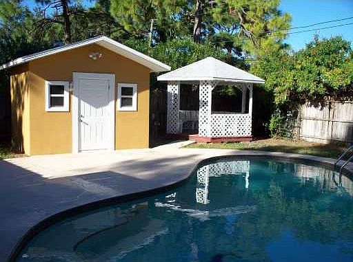 Gazebo, Shed & Custom Pool 