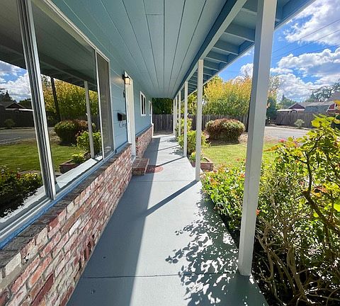 Large front porch