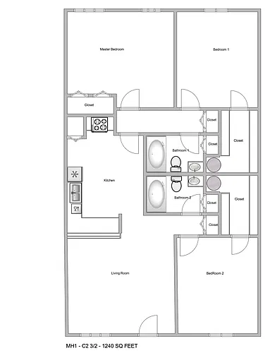 Floor plan C2
