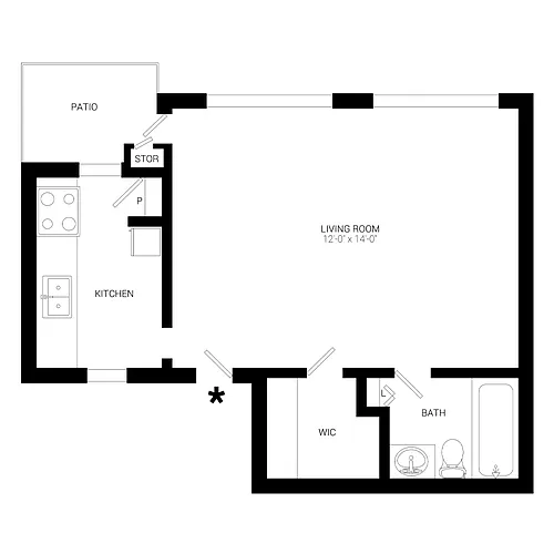 Floor plan Aspen