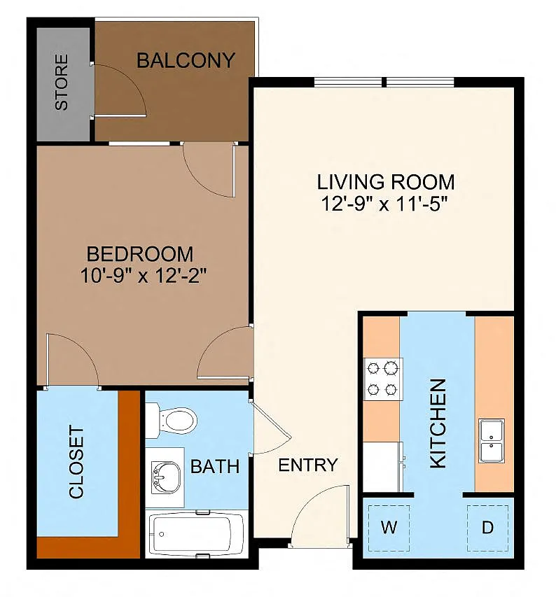 Floor plan A1