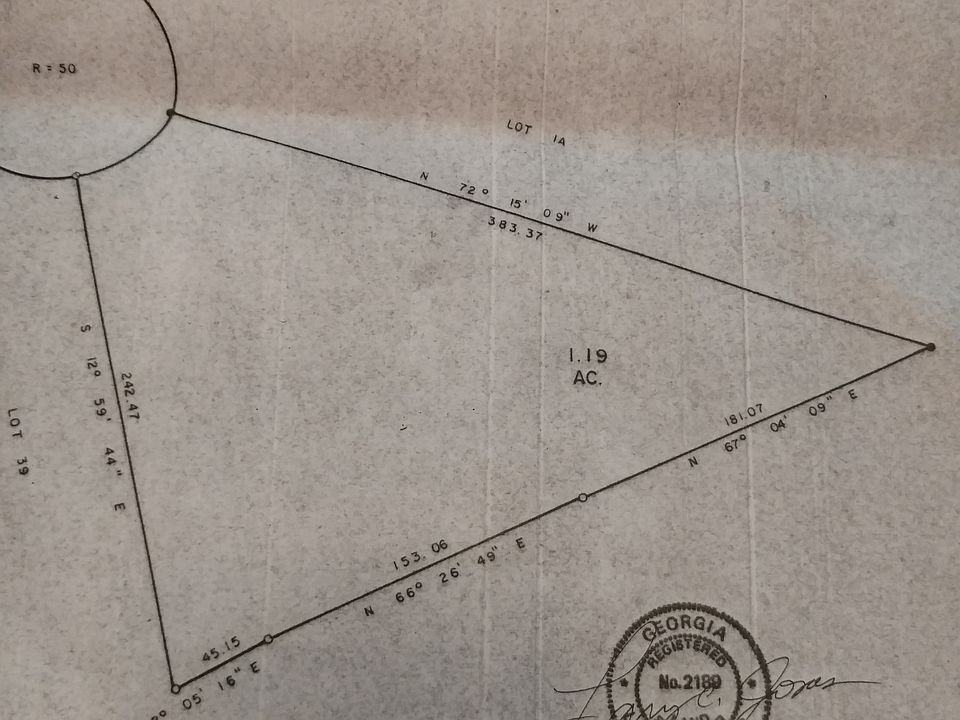 1.19 acres on creek