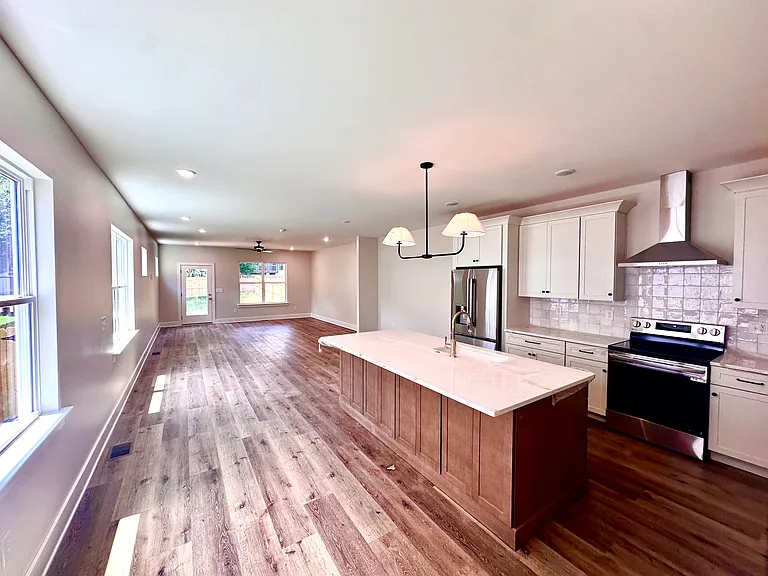 Open Kitchen, Dining and Living Room Designed Around How You Live