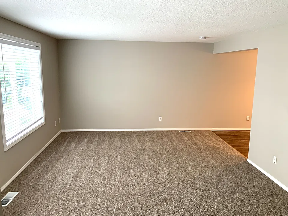 Family room just off kitchen