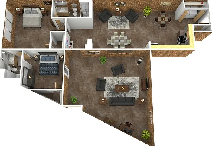 Clark Gable Floorplan Diagram