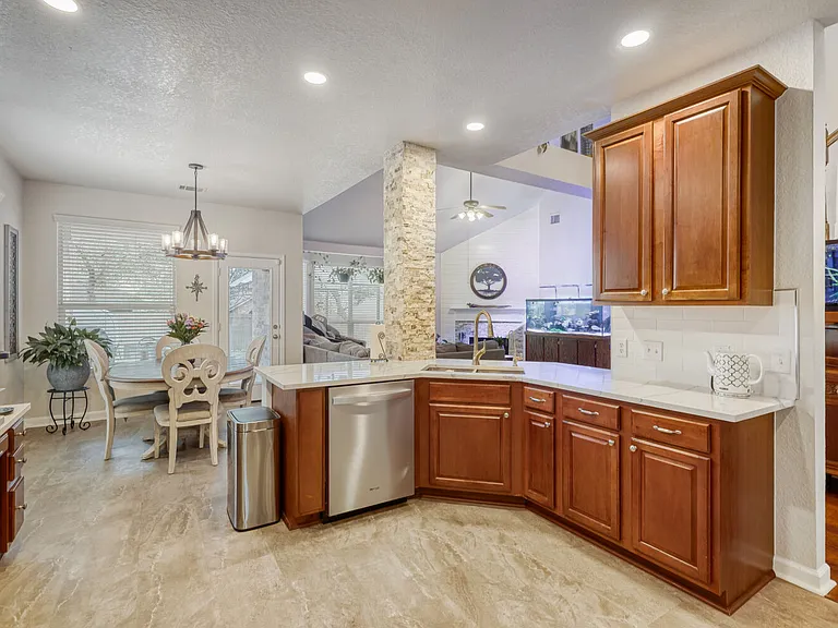 open concept kitchen