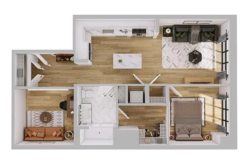 Floor plan A1D