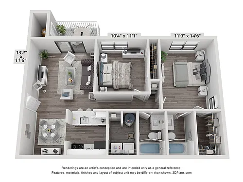 Floor plan Caterina