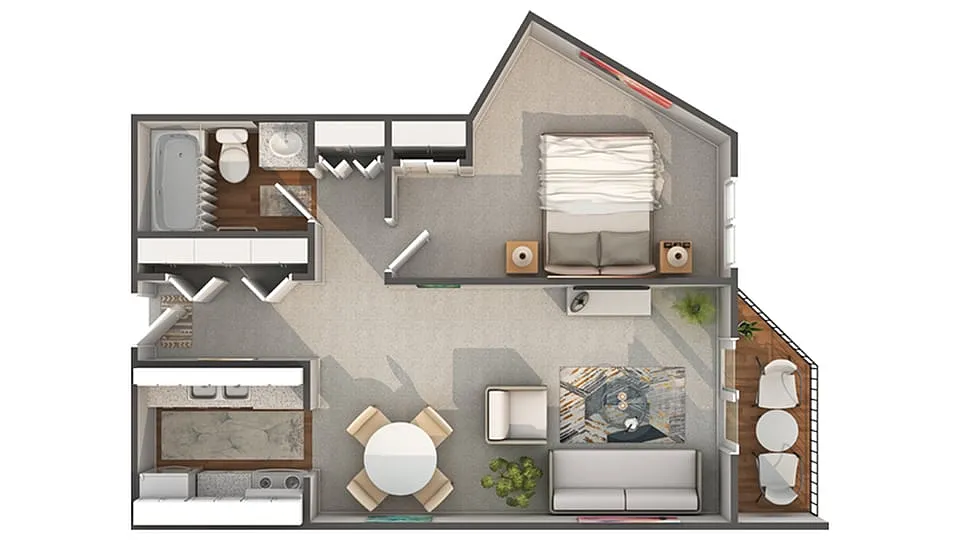 Floor plan The Maple