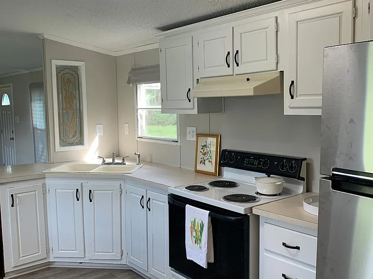 new stove (not shown) added in 2024