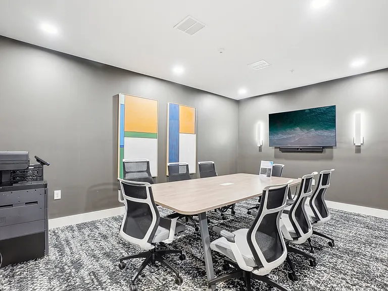 Meeting-ready Conference Room for resident use