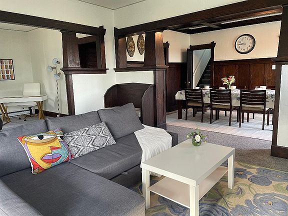 Formal Dining room and Living Room, furnished