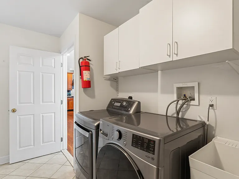 first fllor laundry room