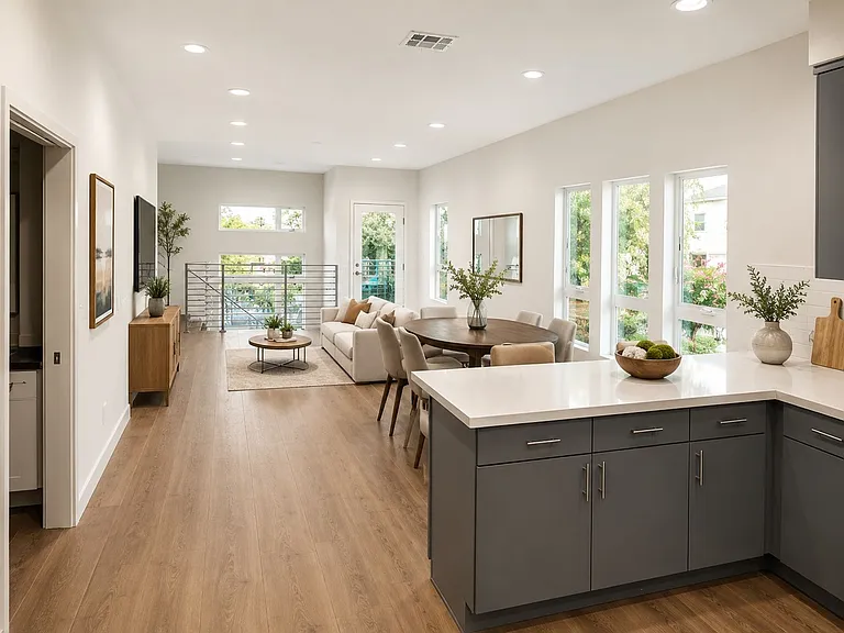 3 Bed Modern Townhome + 2-Car Private Garage — Photo 6