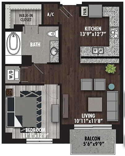 Floor plan FA