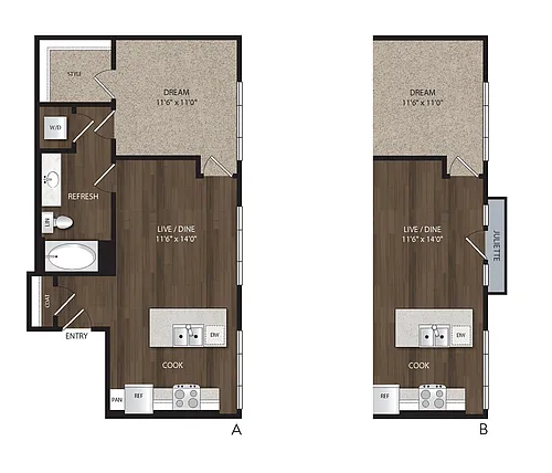 Floor plan A5 B