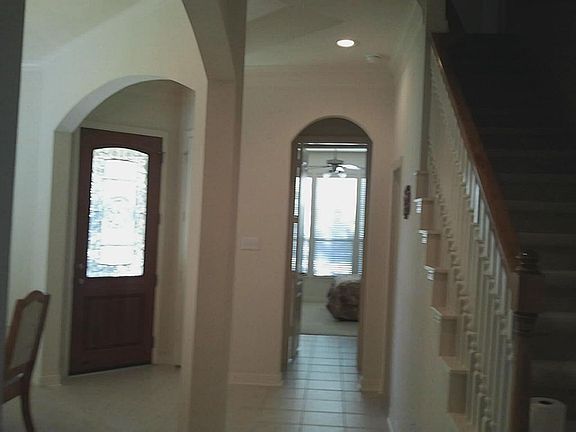 Light and bright entrance.