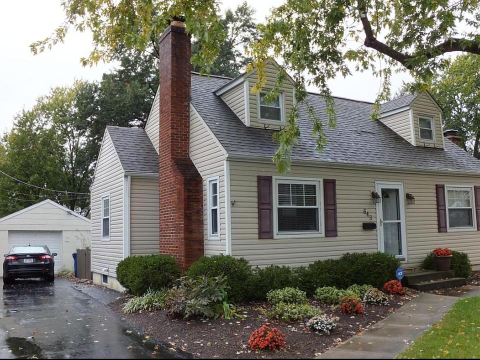 Front of House and Garage