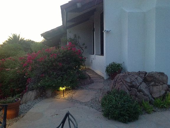 Front of house from Pool