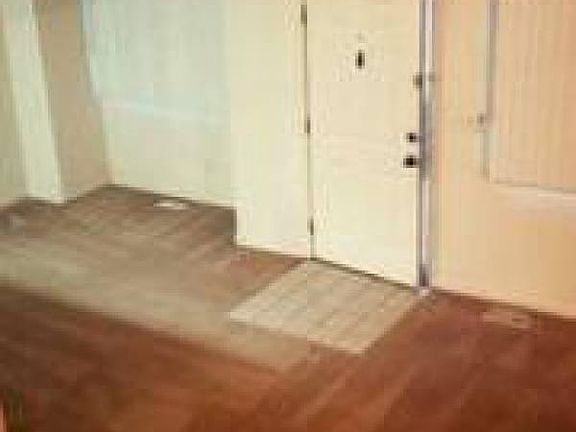 Front door, dining room