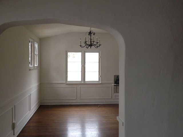 Dining room off the kitchen.