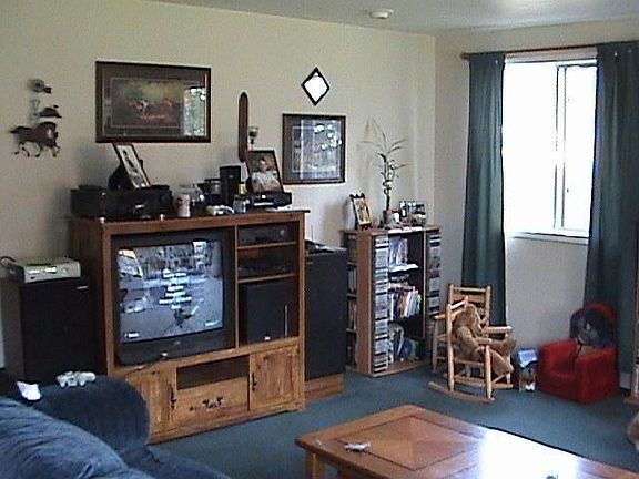 Living room from the front door