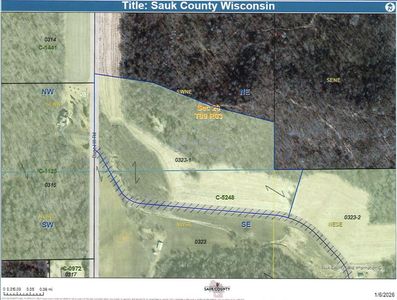 25 ac Dane Hill Road #1, Spring Green, WI, 53588