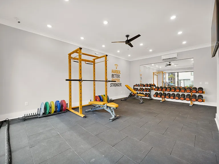 Fitness Center with Free Weights