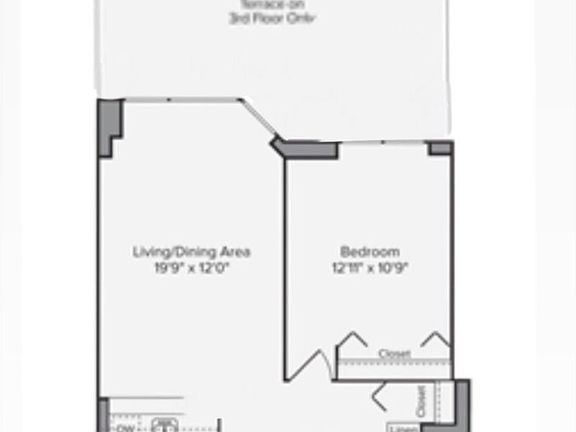 4th image of 250 W 50th St APT 3P