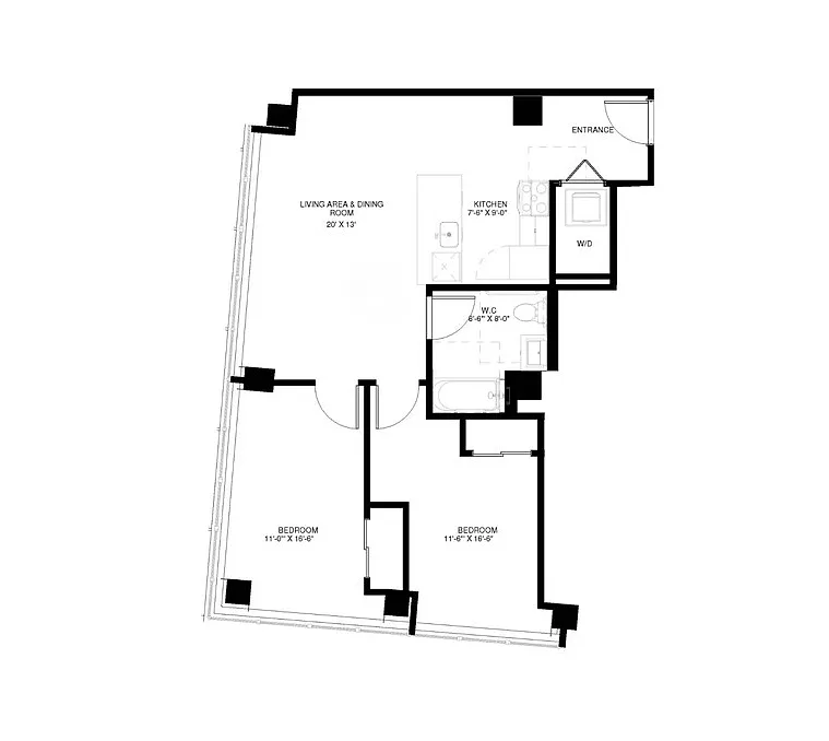 Floor plan D-Line