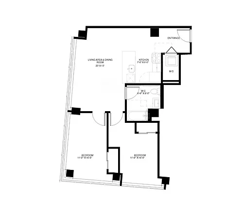 Floor plan D-Line