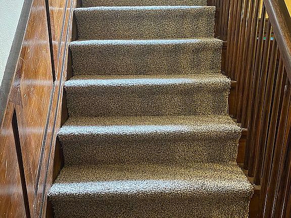 New carpeting to 2nd floor