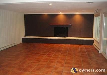 Family room with fireplace